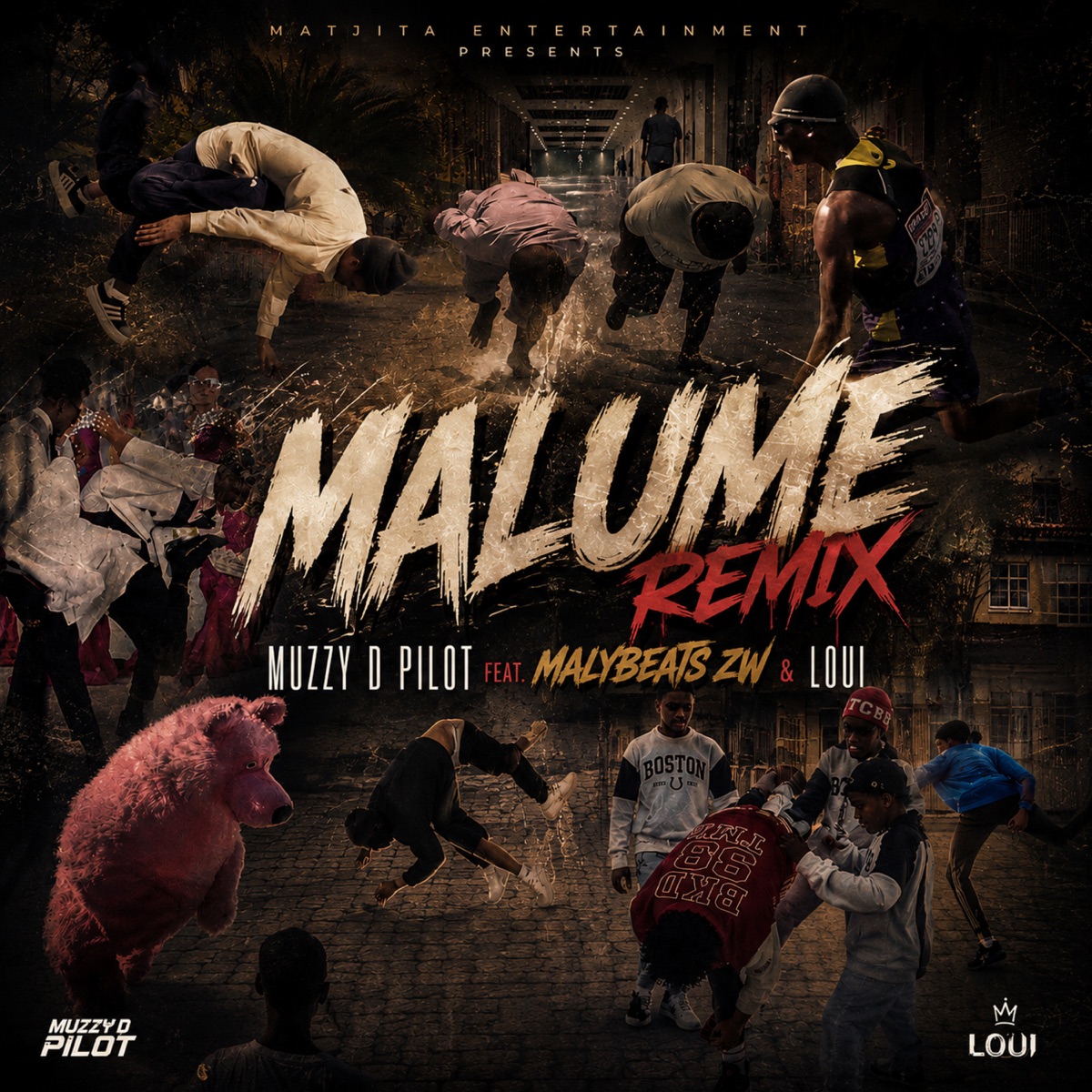 Malume (Remix) - Single by Muzzy D Pilot, Loui & MalyBeats Zw album cover
