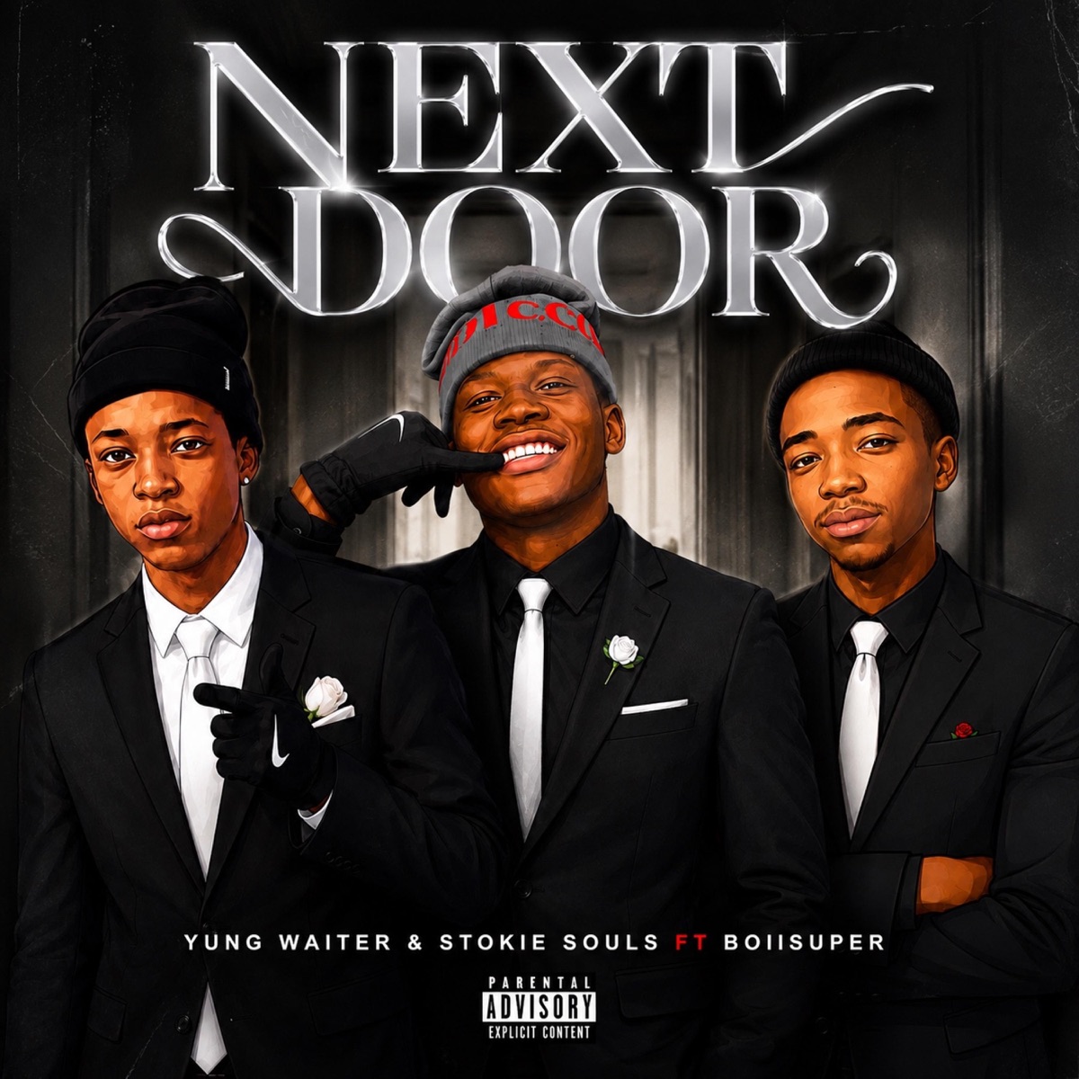 Next Door (feat. Stokie Soul & Boiisuper) - Single by Yung Waiter MP album cover