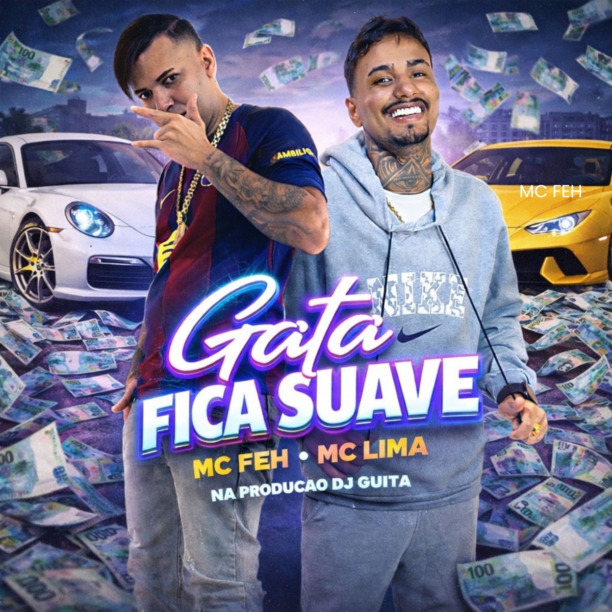 Gata Fica Suave - Single by MC FEH, Mc Lima & DJ Guita album cover
