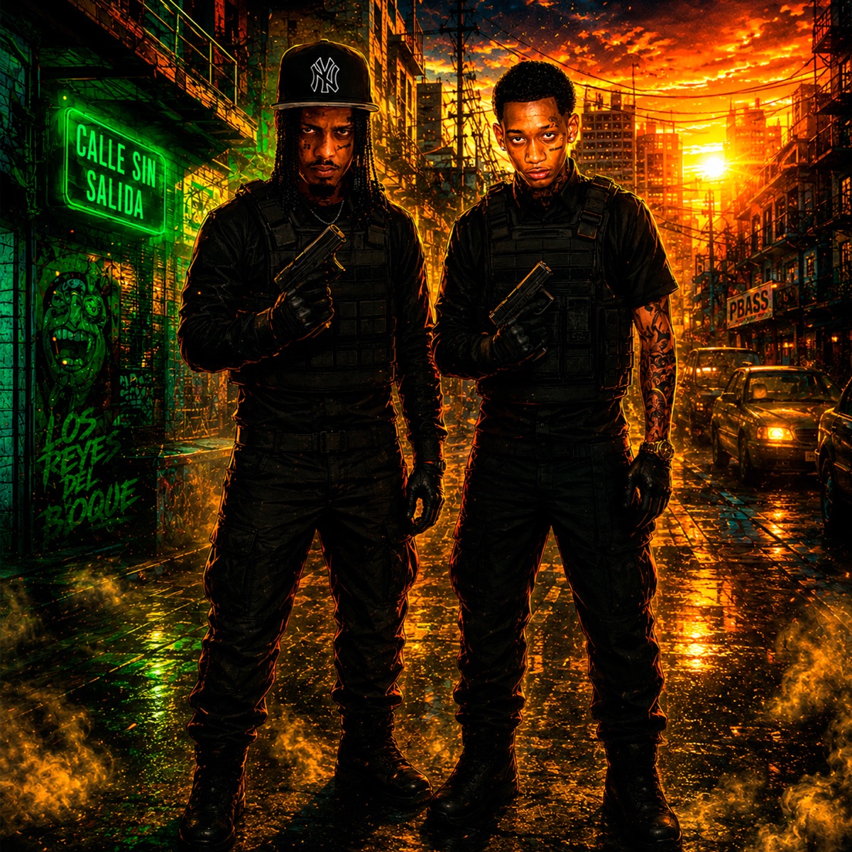 Con pistola en mano (feat. El Zombi15) - Single by Tico Saldo album cover