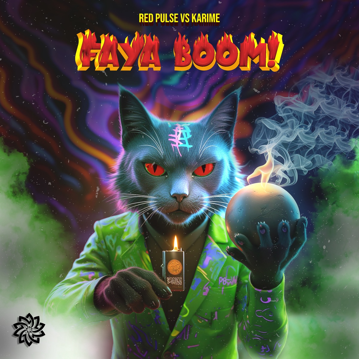 Faya Boom - Single by Red Pulse, Karime & Psyfeature album cover