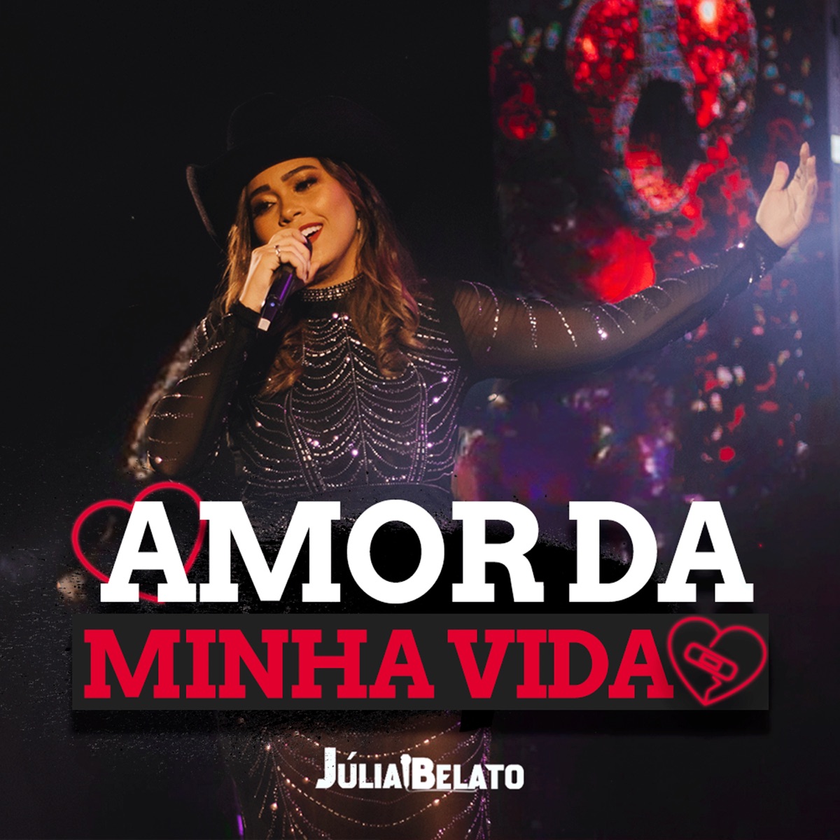 Amor da Minha Vida (Ao Vivo) - Single by Júlia Belato album cover