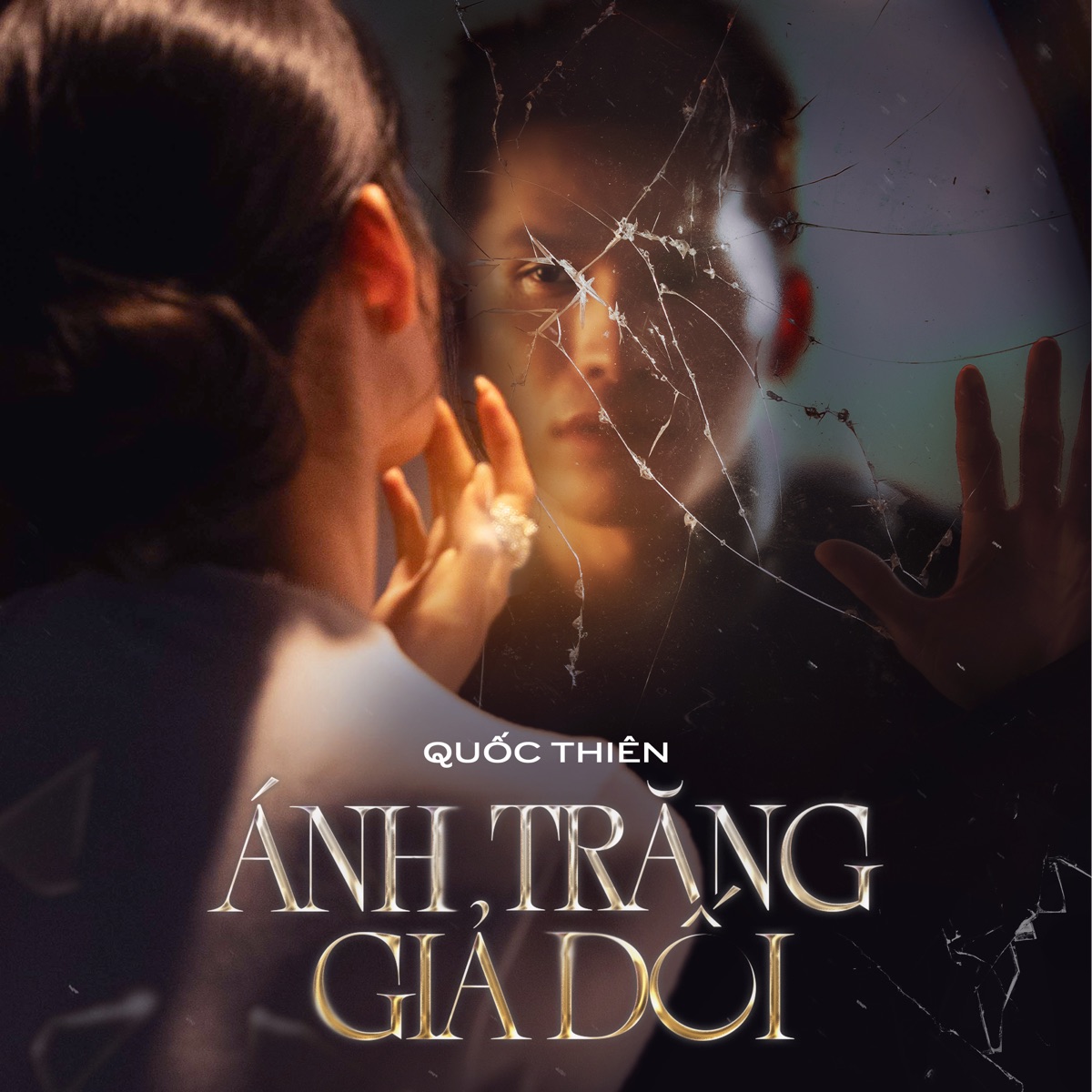 Ánh Trăng Giả Dối - Single by Quốc Thiên album cover