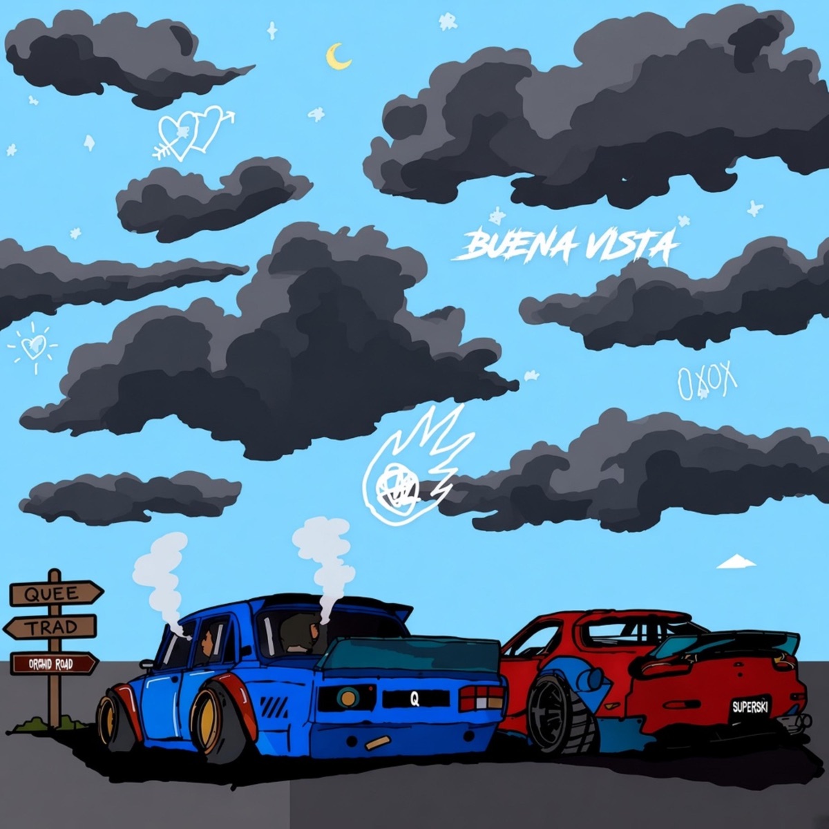 Buena Vista - Single by Quee & Trad album cover