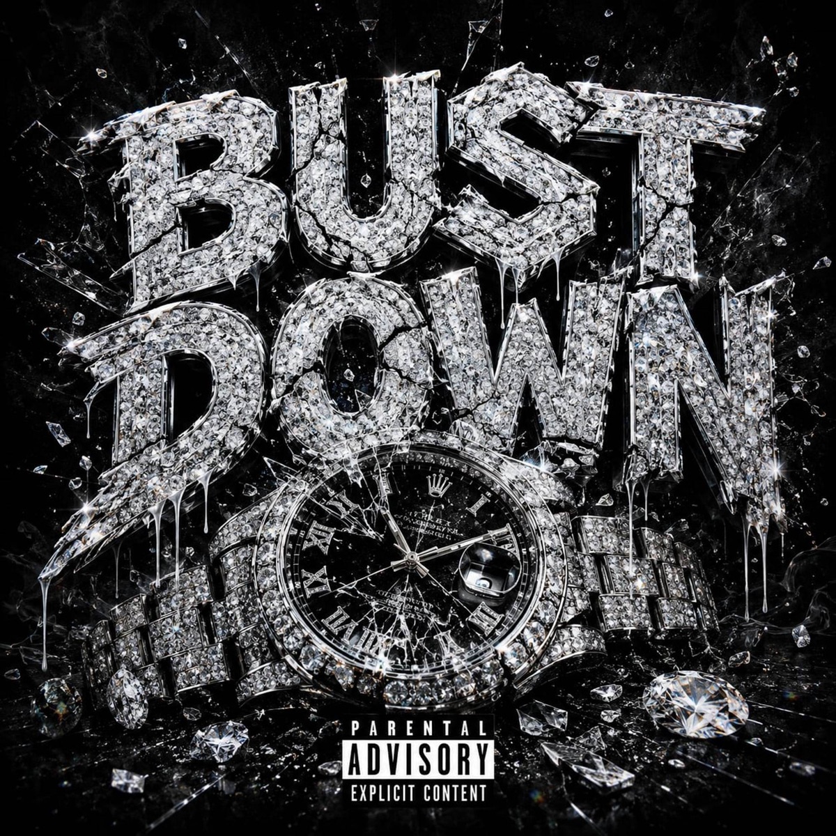 Bust Down - Single by SAINDΛN album cover