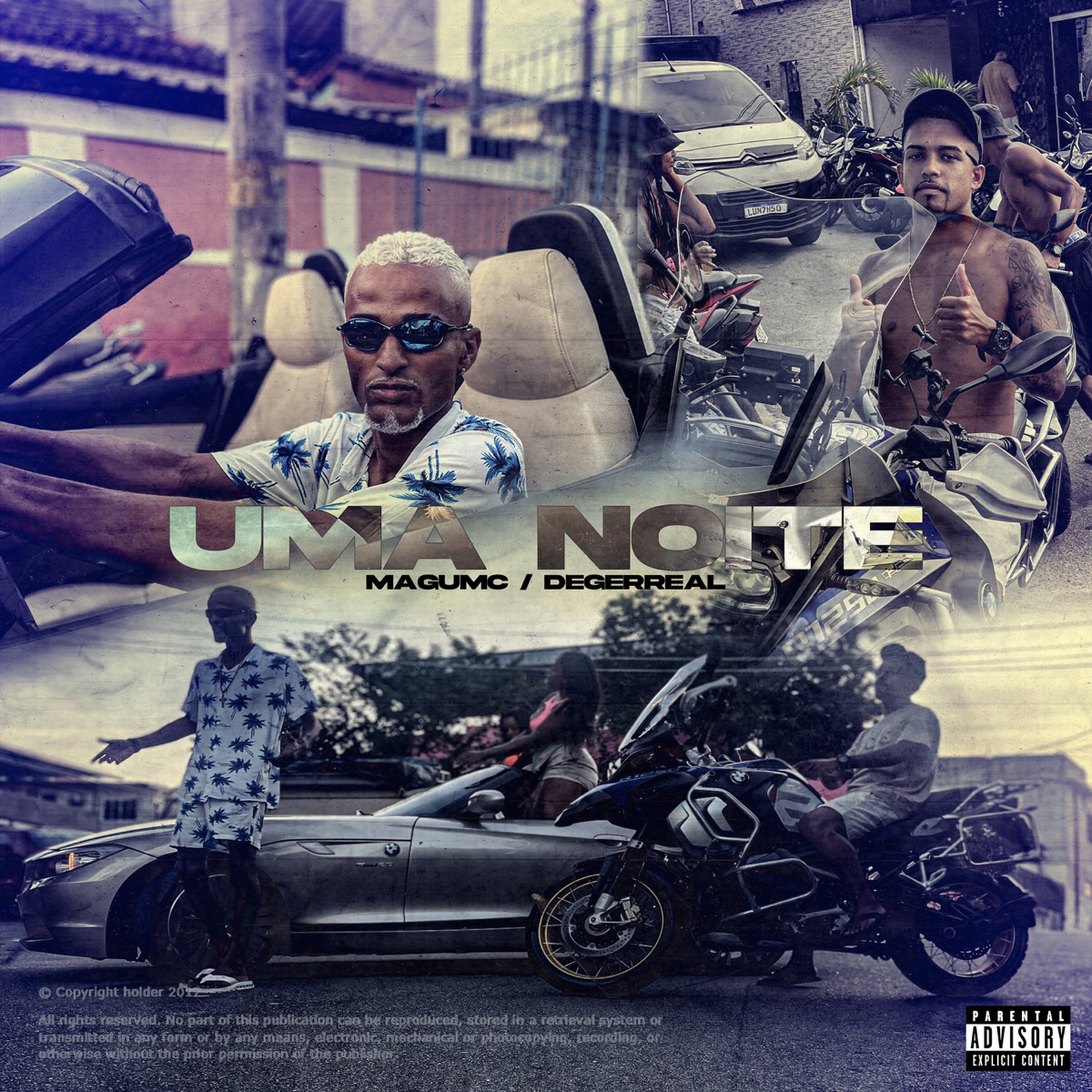 Uma Noite - Single by Magu MC & DegerReal album cover