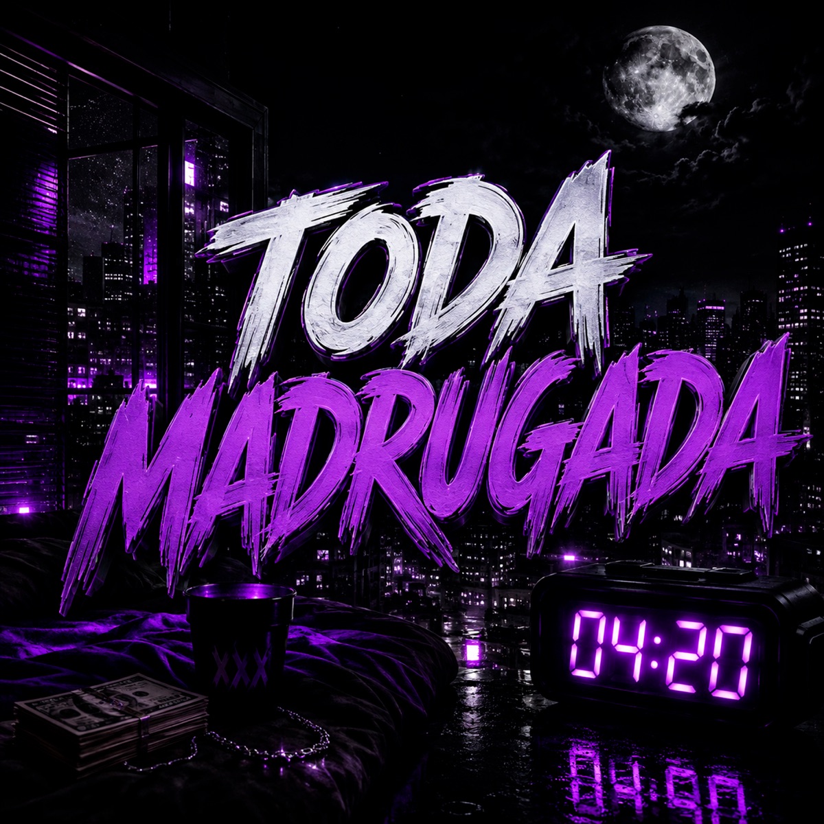 Toda Madrugada - Single by Natinho do Coque album cover