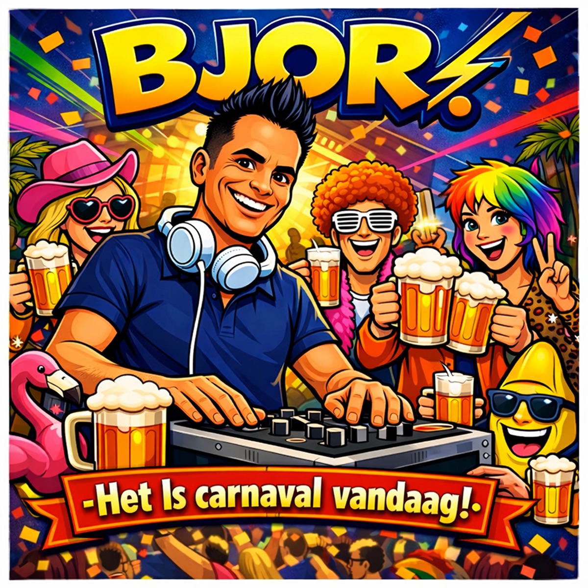 Het is carnaval vandaag! - Single by Bjór album cover