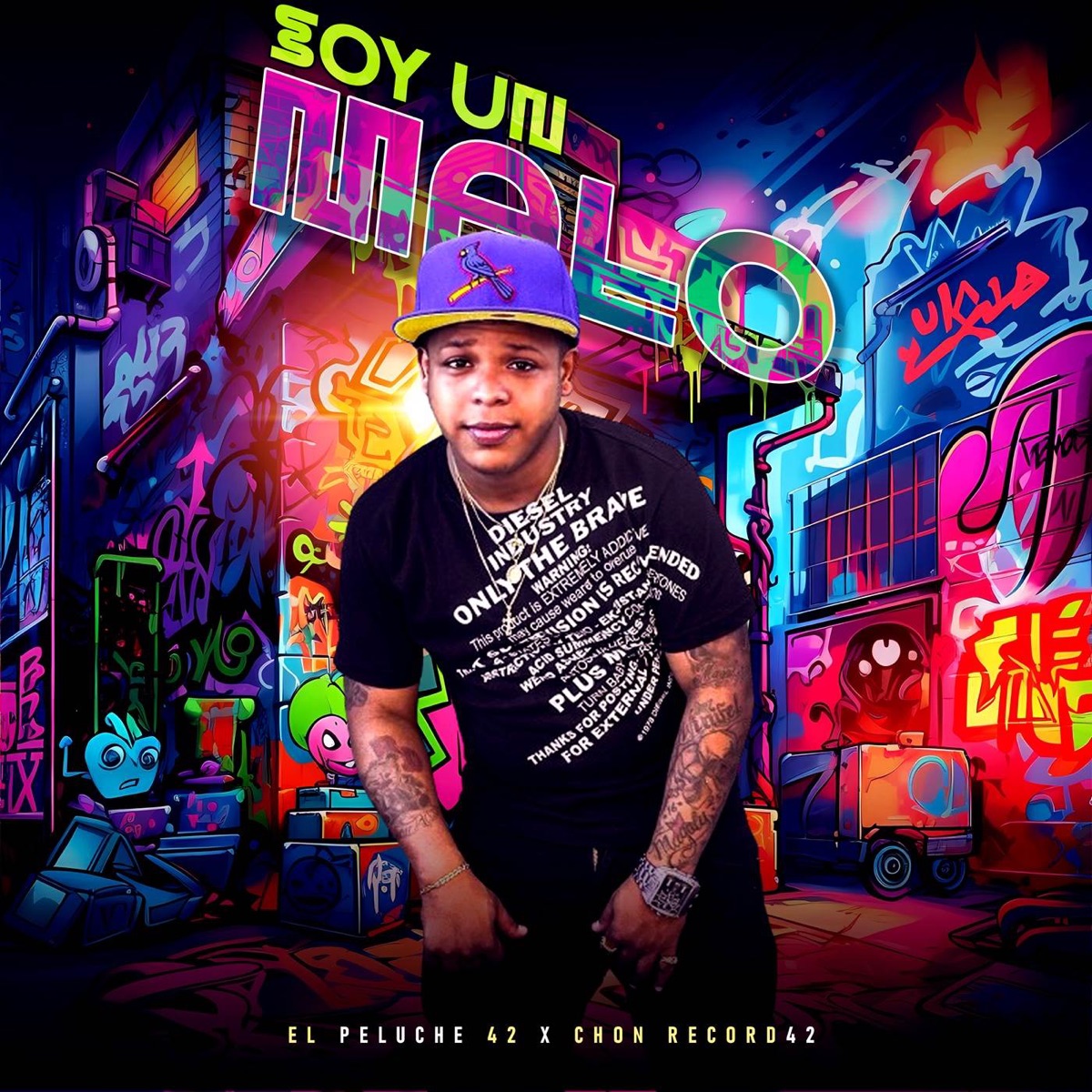 Soy Un Malo - Single by El Peluche 42 album cover