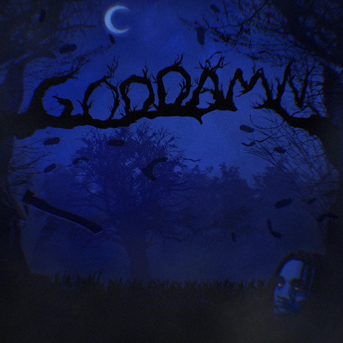 GODDAMN (feat. TUKKOW) - Single by Vague, Tatsuro & Sc4rletJack album cover