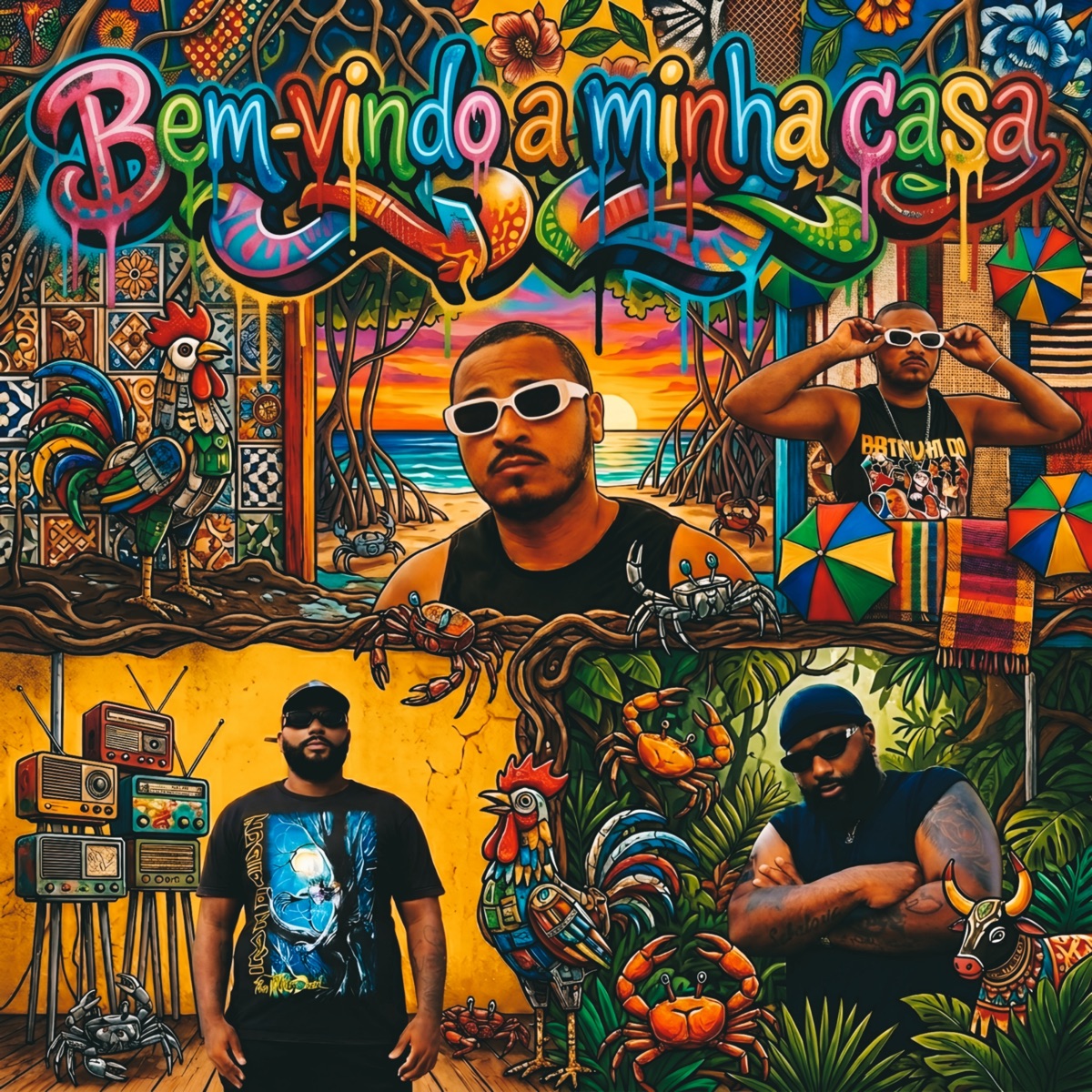Bem Vindo a Minha Casa (feat. Alex Emissário) - Single by Pregadores do Rep album cover