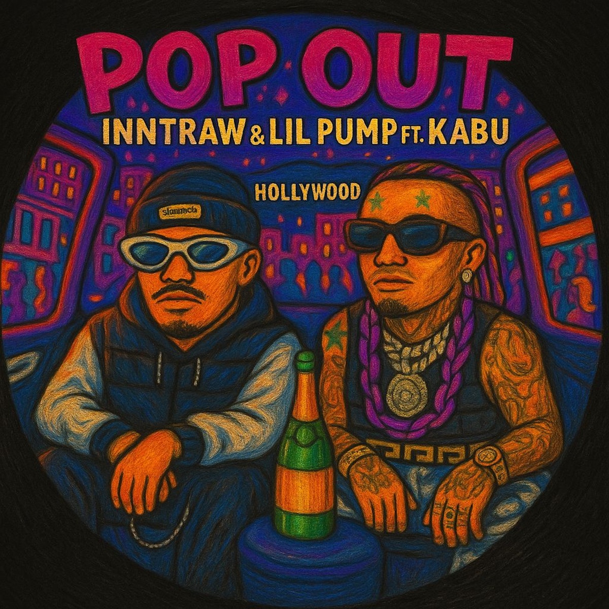 Pop Out (feat. KABU) - Single by InntRaw & Lil Pump album cover