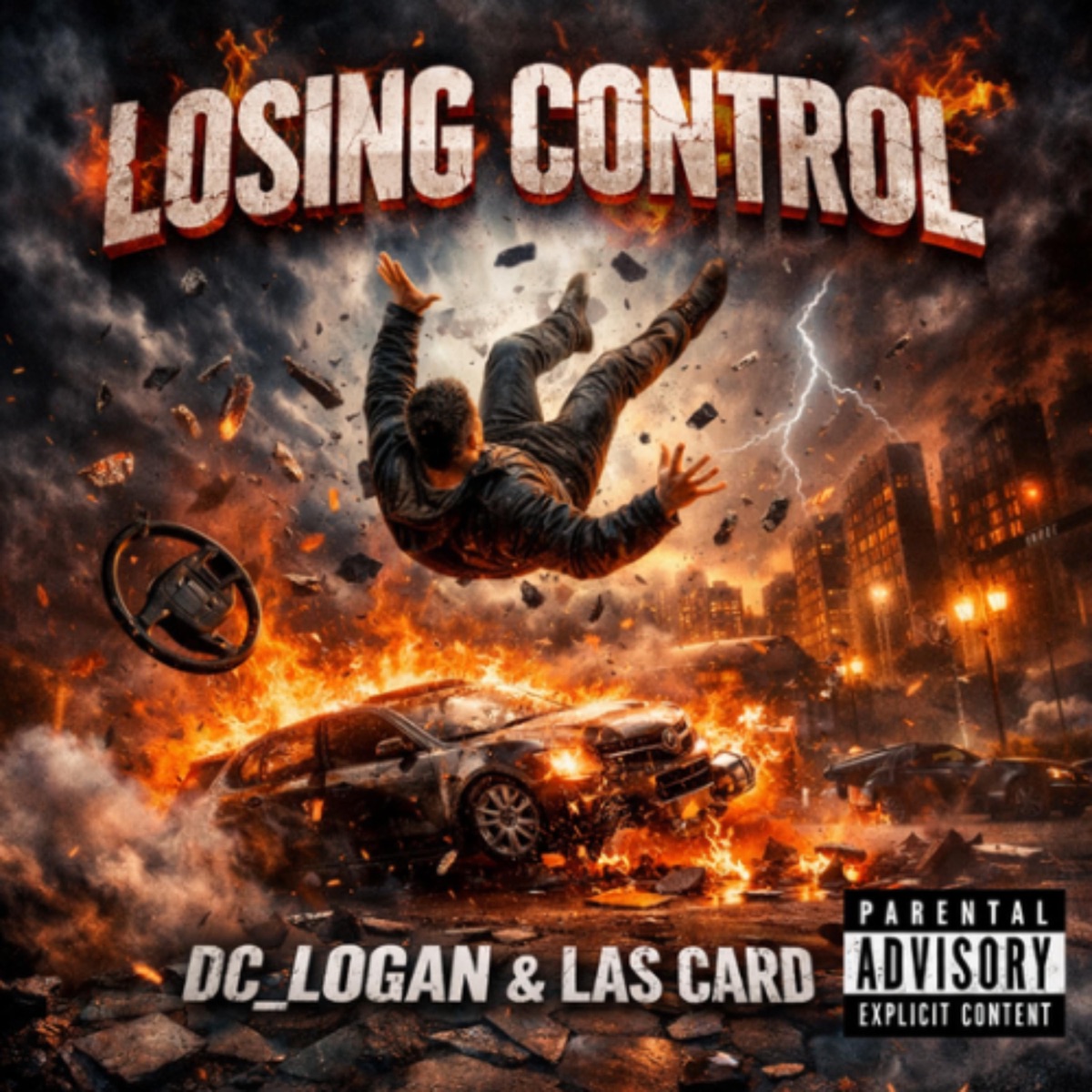 Loosing control (feat. Dc_logan) - Single by Las card album cover