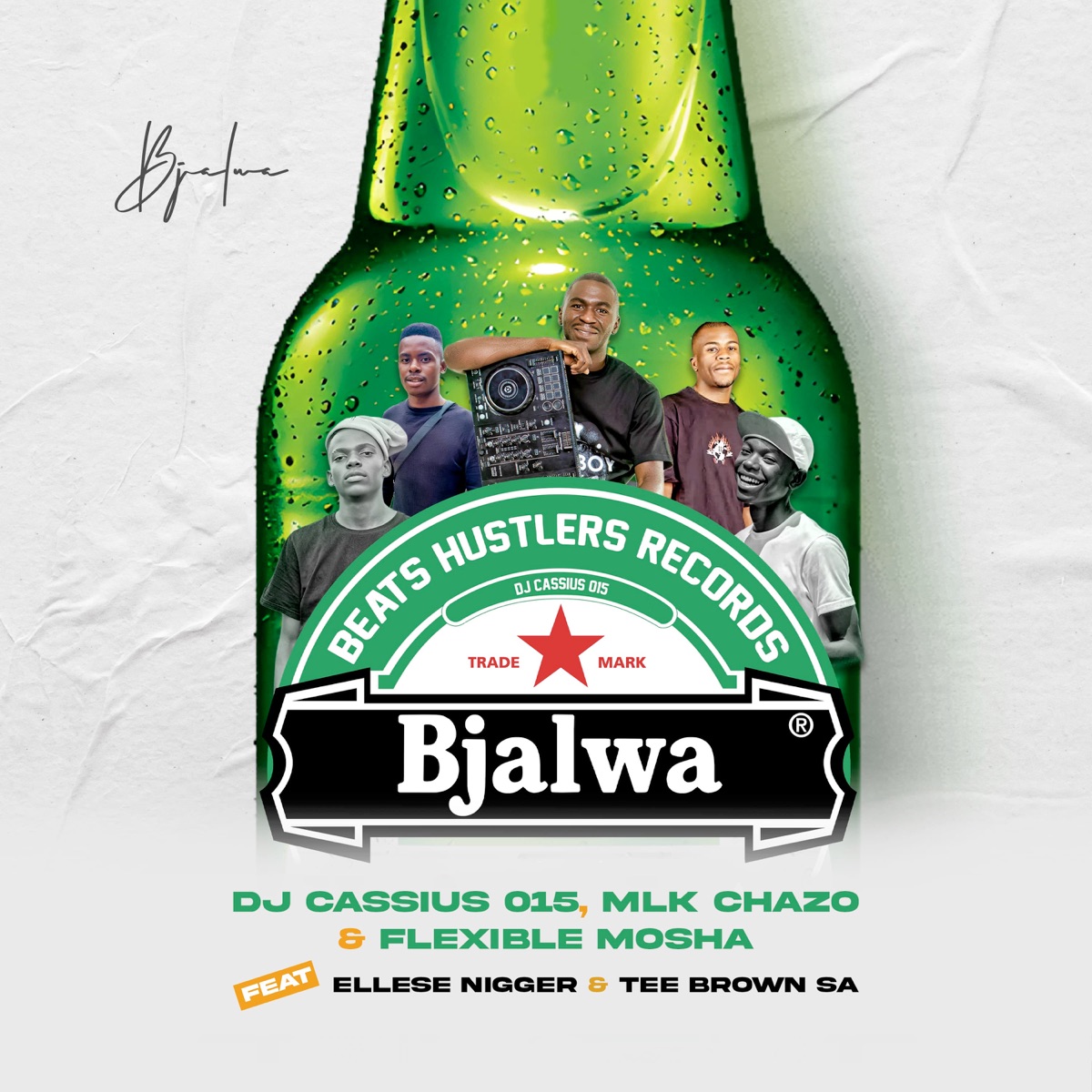 Bjalwa (feat. MLK CHAZO, TEE BROWN SA & Ellese N****r) - Single by DJ Cassius 015 & FLEXIBLE MOSHA album cover