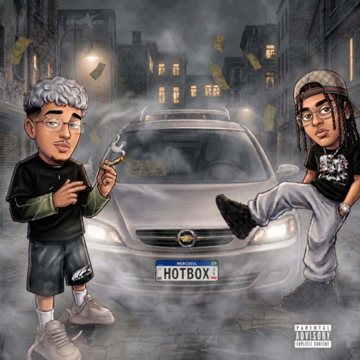 HOT BOX - Single by Fout & Enzo Santi album cover