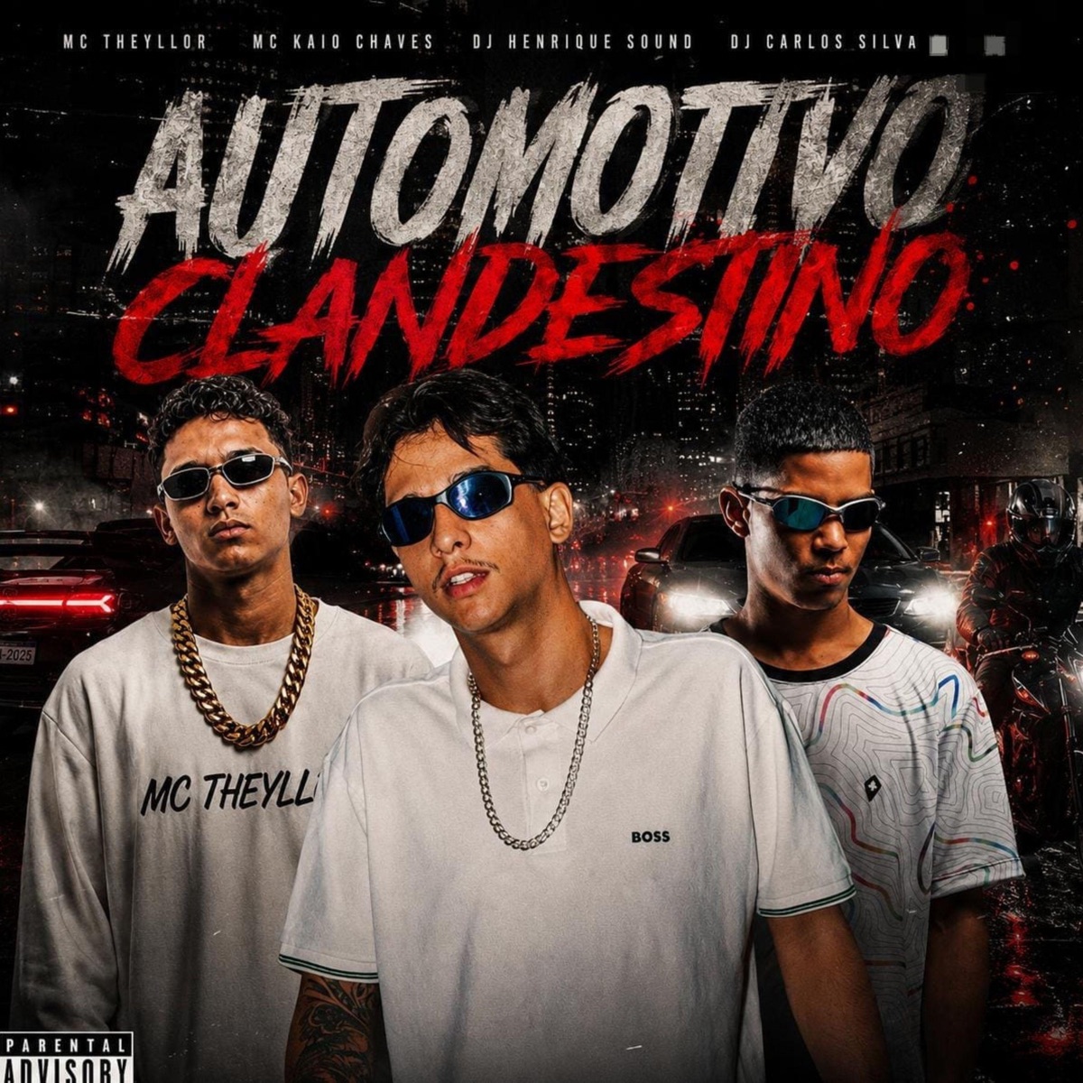AUTOMOTIVO CLANDESTINO - Single by Mc Theyllor, MC KAIO CHAVES & Dj Henrique Sound album cover