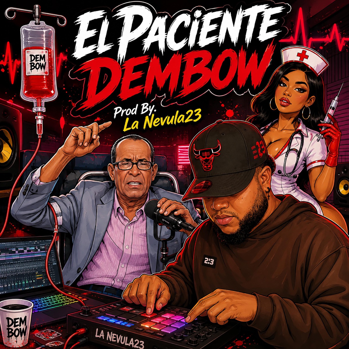 El Paciente - Single by La Nevula23 Productor album cover