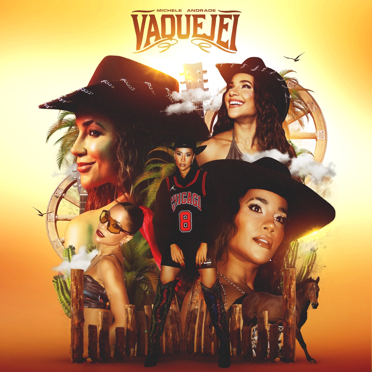 Vaquejei - EP by Michele Andrade album cover
