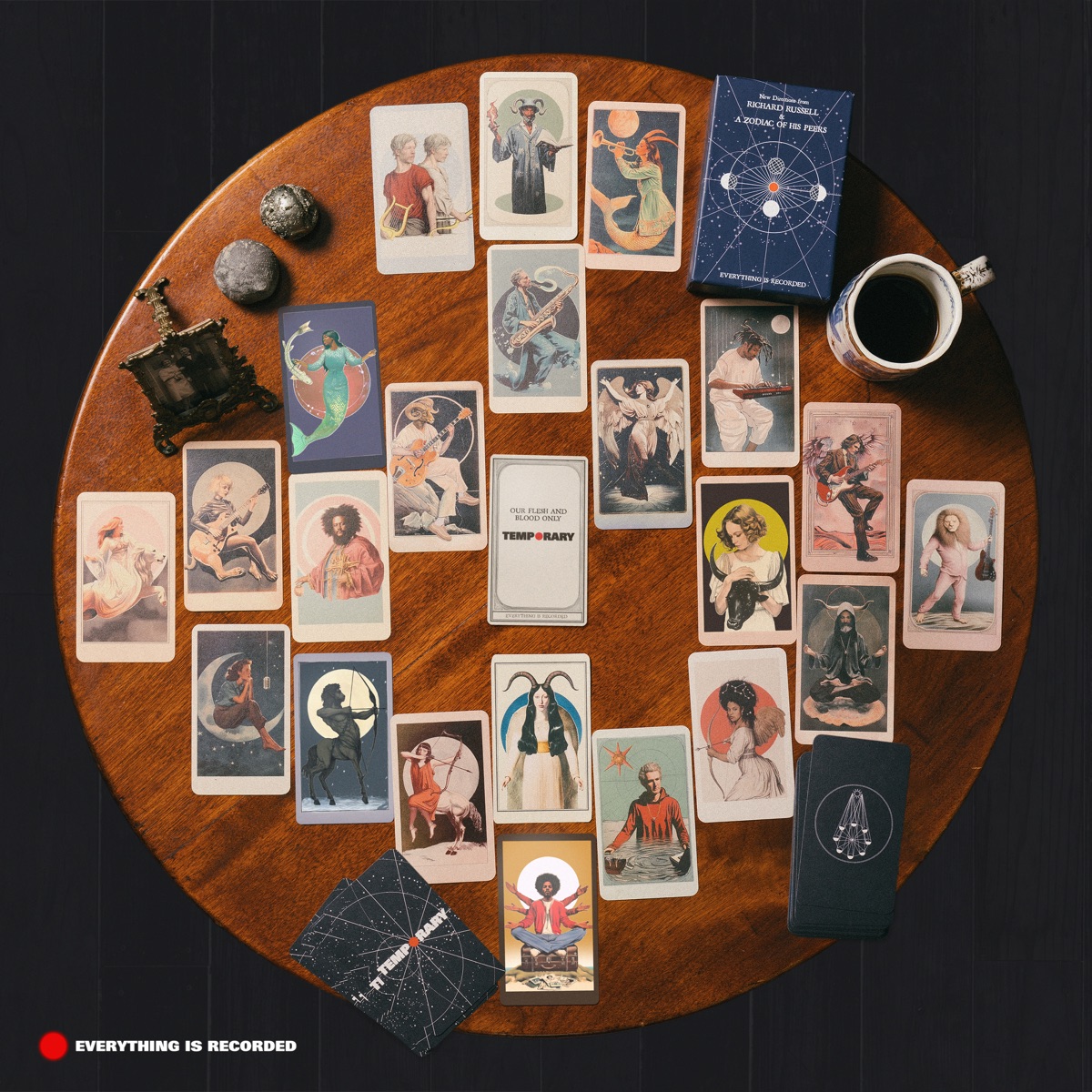 Richard Russell Is Temporary by Everything Is Recorded album cover