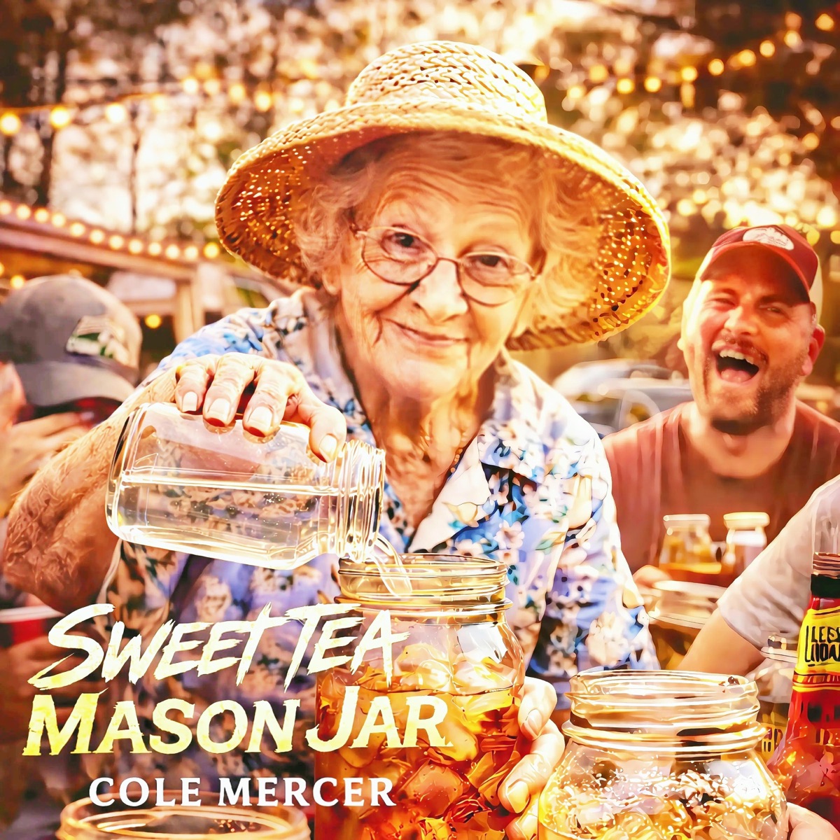 Sweet Tea in a Mason Jar - Single by Cole Mercer album cover