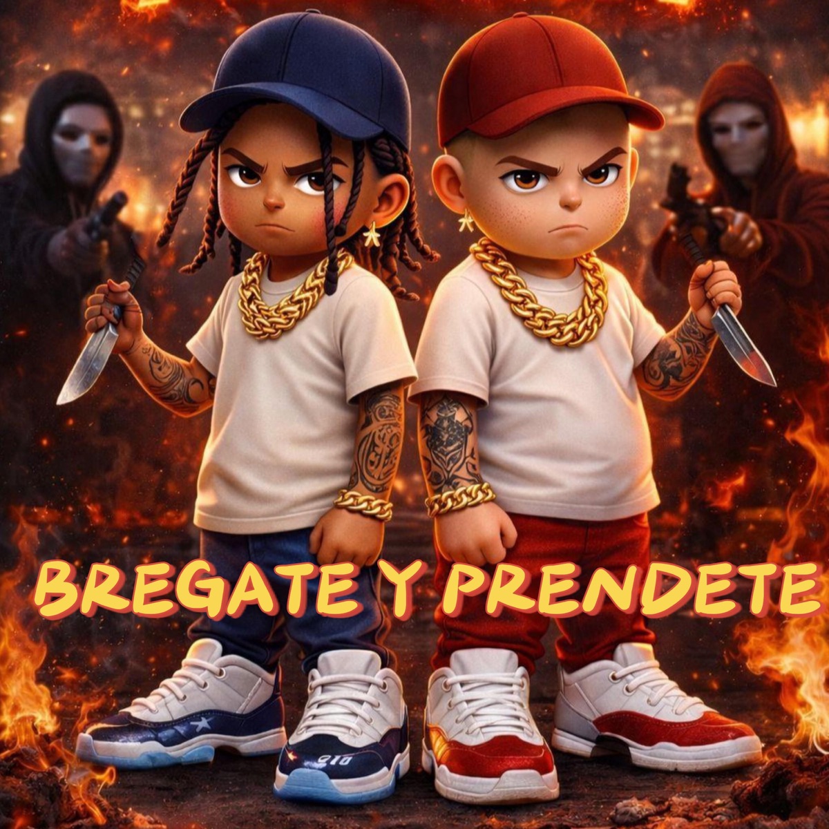 Bregarte o Prenderte - Single by Mr Taveras album cover