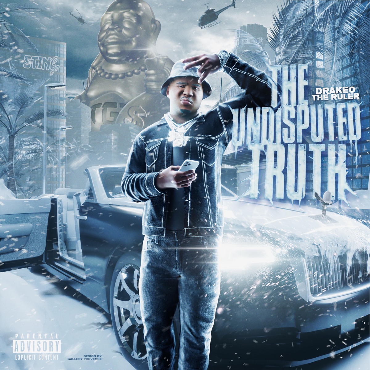 THE UNDISPUTED TRUTH by Drakeo the Ruler album cover