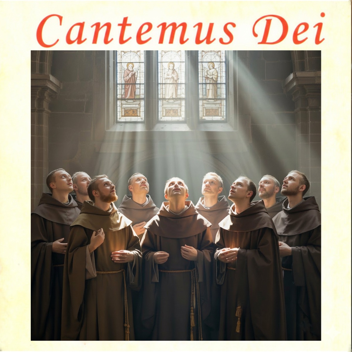 Cantemus Dei by Monks Of The Abbey Of Notre Dame, Gregorian Chants, The Cathedral Singers & Hortus Musicus album cover