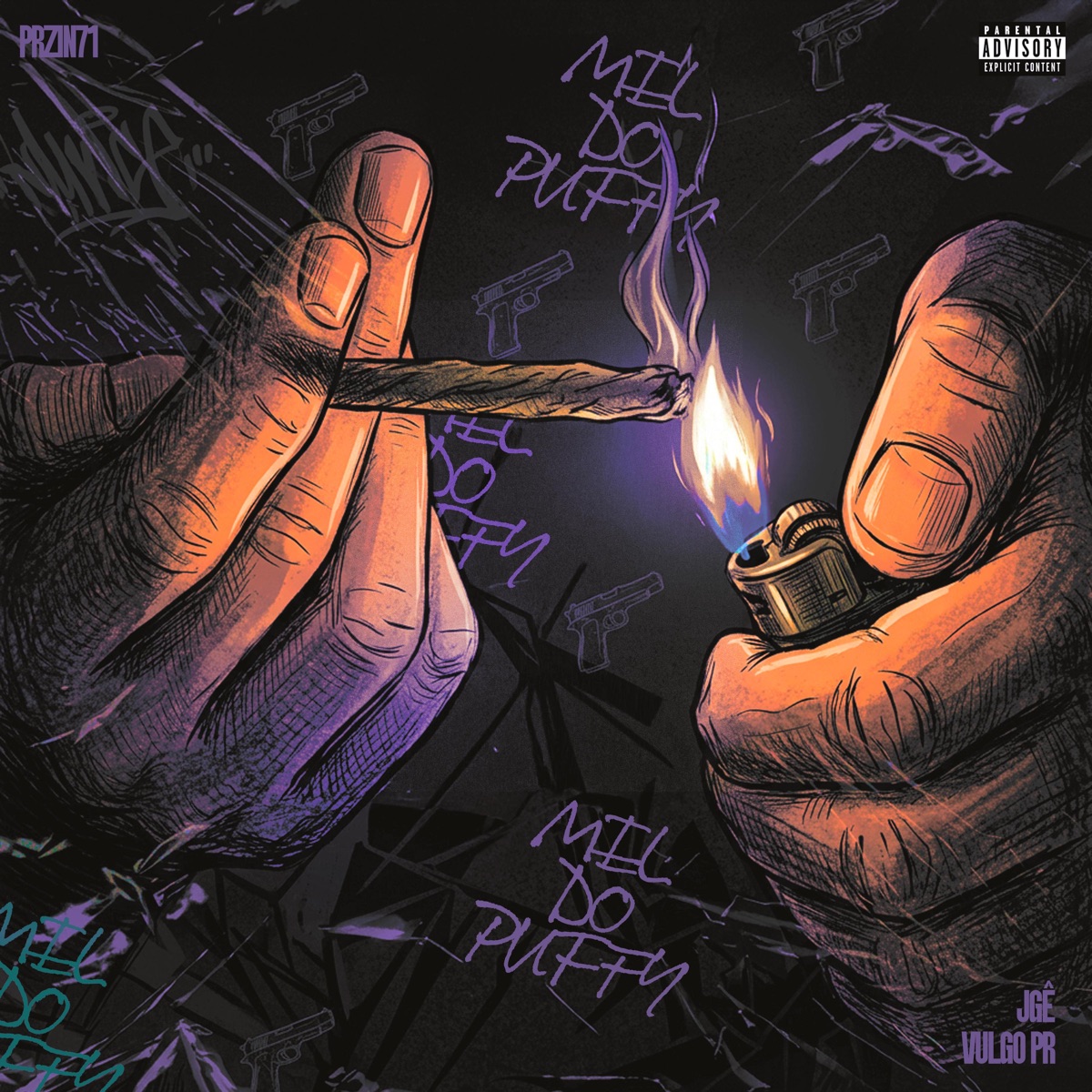 MEL DO PUFFY (feat. Tenji) - Single by Vulgo PR, Jgê & Przin71 album cover