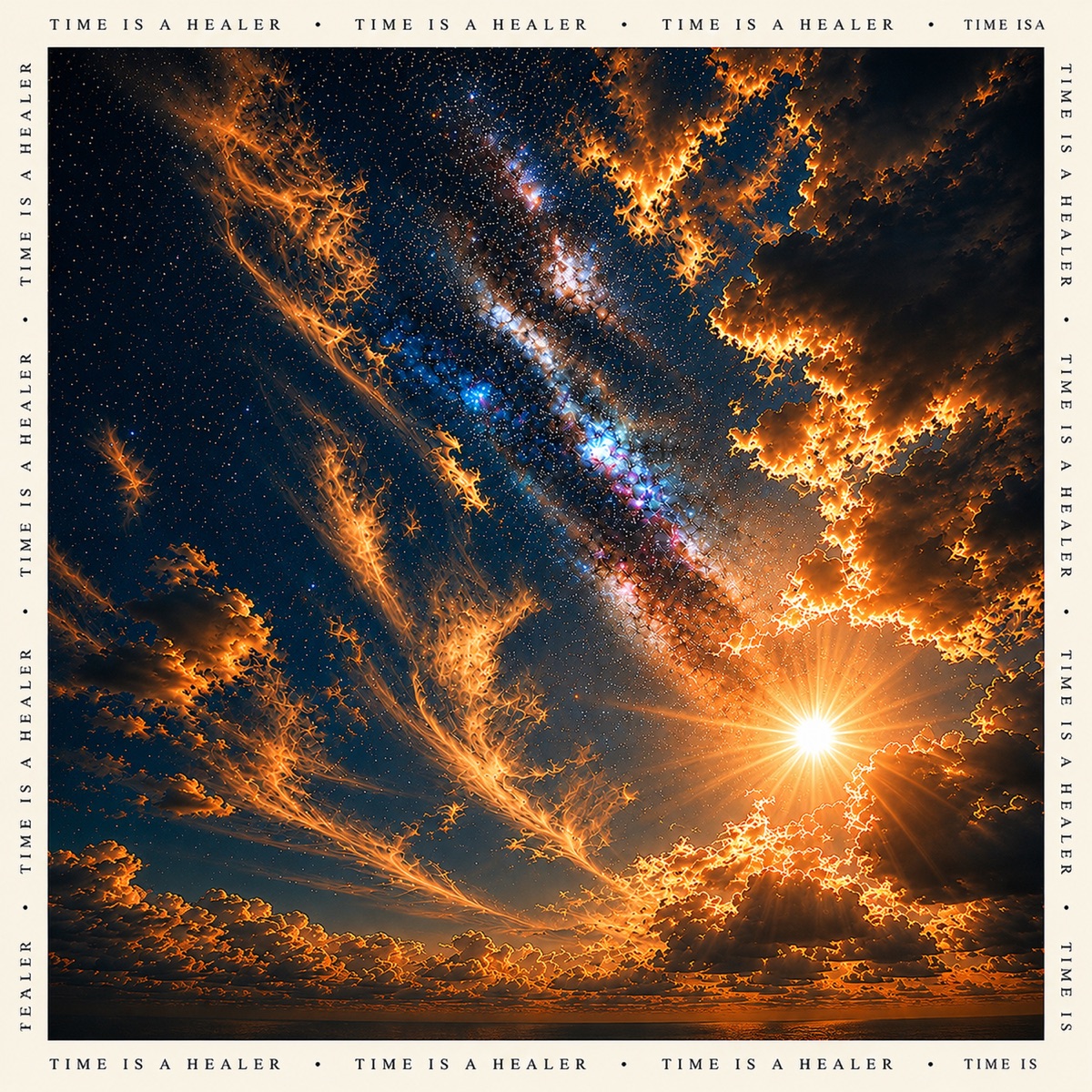 Time Is a Healer - Single by Numa Edema & DJ Soulbase album cover