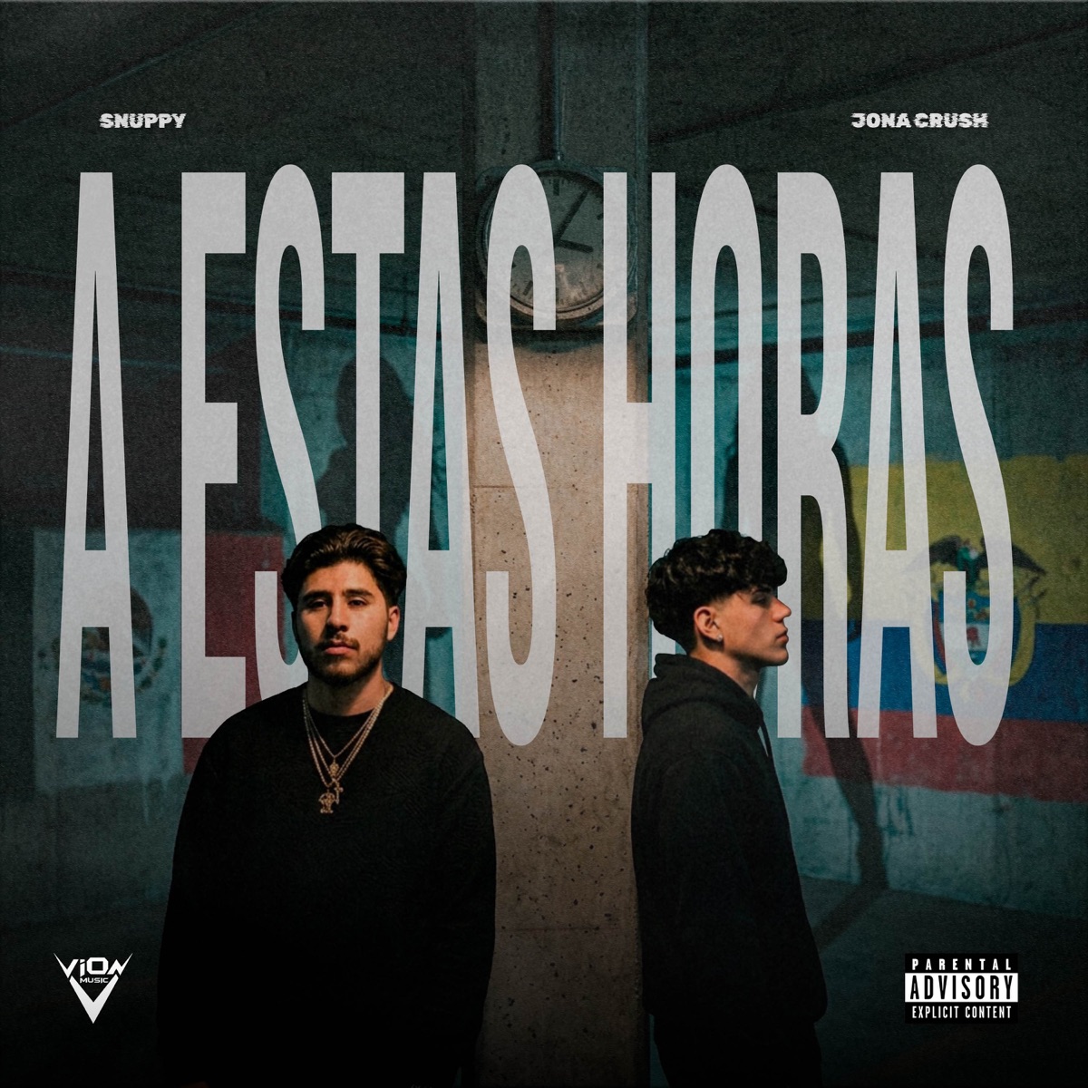 A ESTAS HORAS - Single by JONA CRUSH, Cow & SNUPPY RIZO album cover