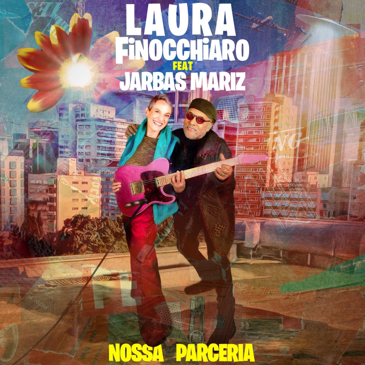 Nossa Parceria (feat. Jarbas Mariz) - Single by Laura Finocchiaro album cover