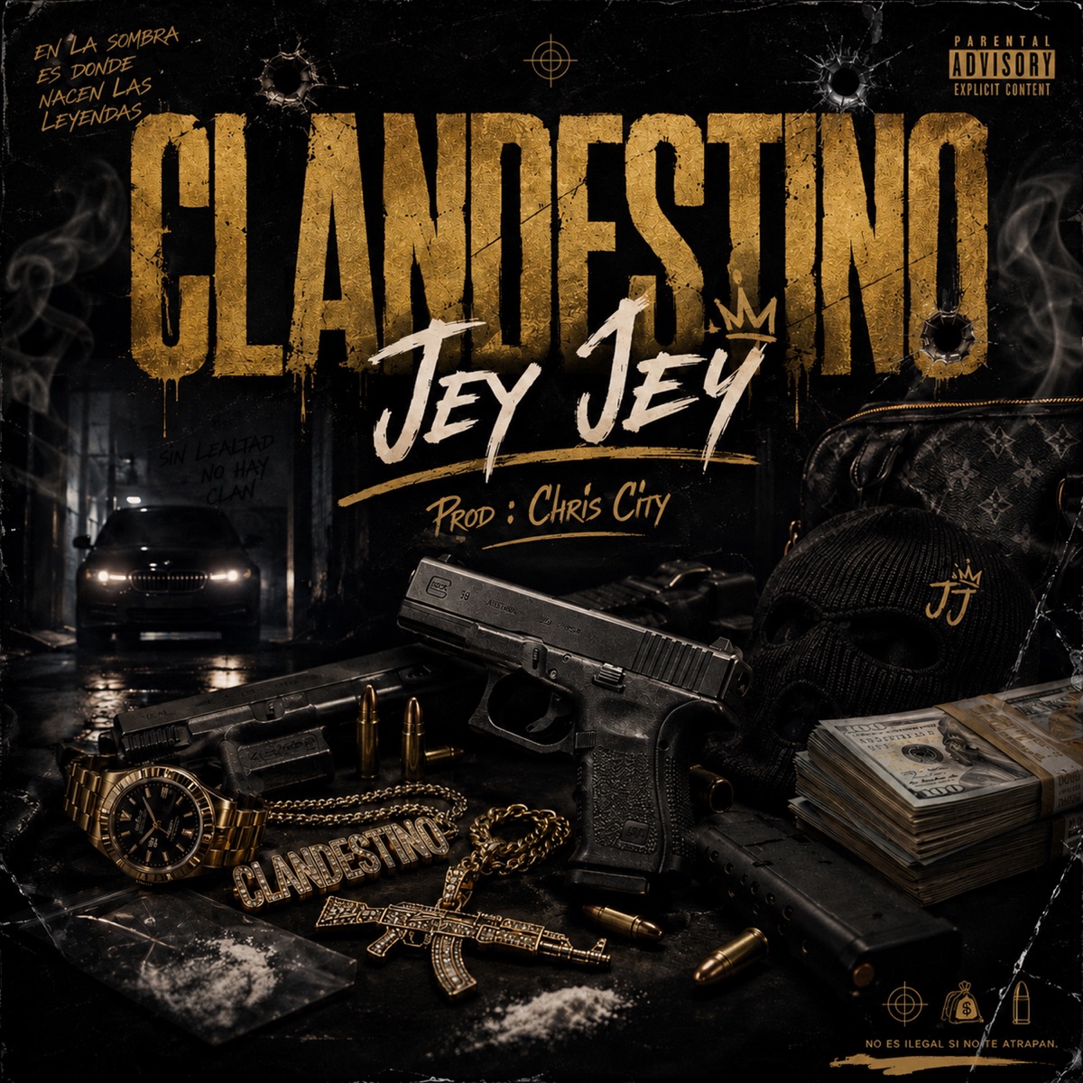 CLANDESTINO - Single by Jey Jey album cover