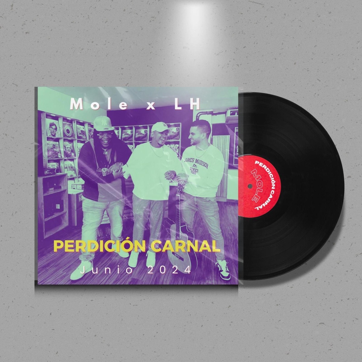 Perdición Carnal - Single by Mole & LH album cover