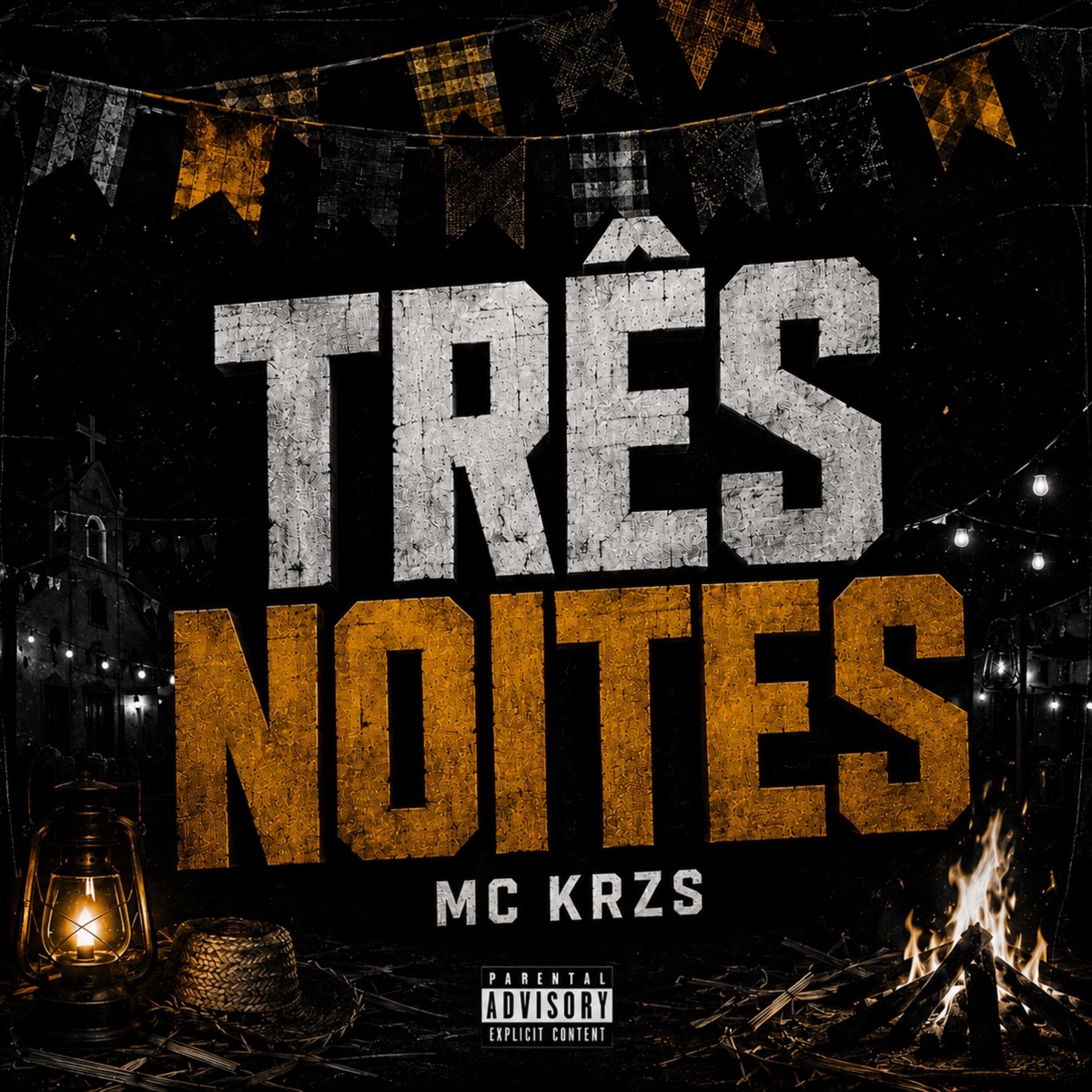 Três Noites - Single by Mc Krzs & Offten album cover