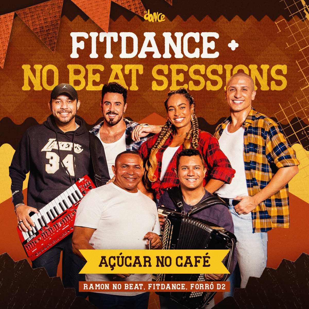 Açúcar no Café - Single by Ramon no Beat, FitDance & Forró D2 album cover