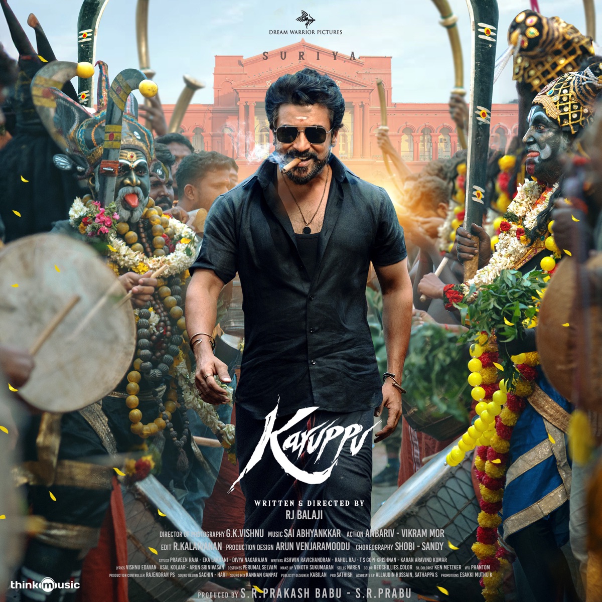 Karuppu (Original Motion Picture Soundtrack) by Sai Abhyankkar album cover