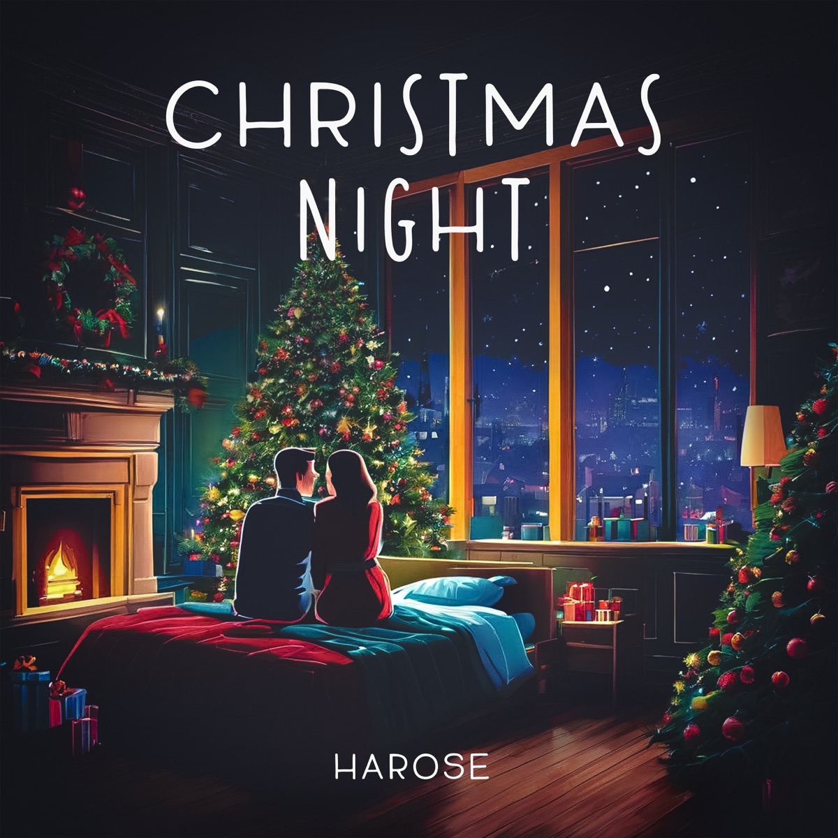 Christmas Night - Single by Harose album cover