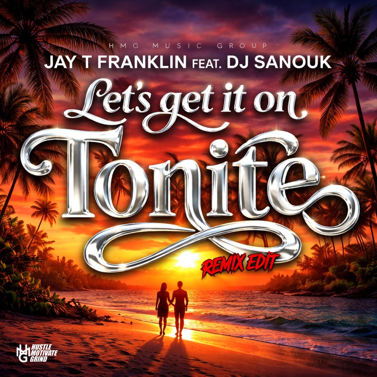 Lets Get it on Tonite (feat. Jay T Franklin) [Remix Edit] - Single by DJ Sanouk album cover