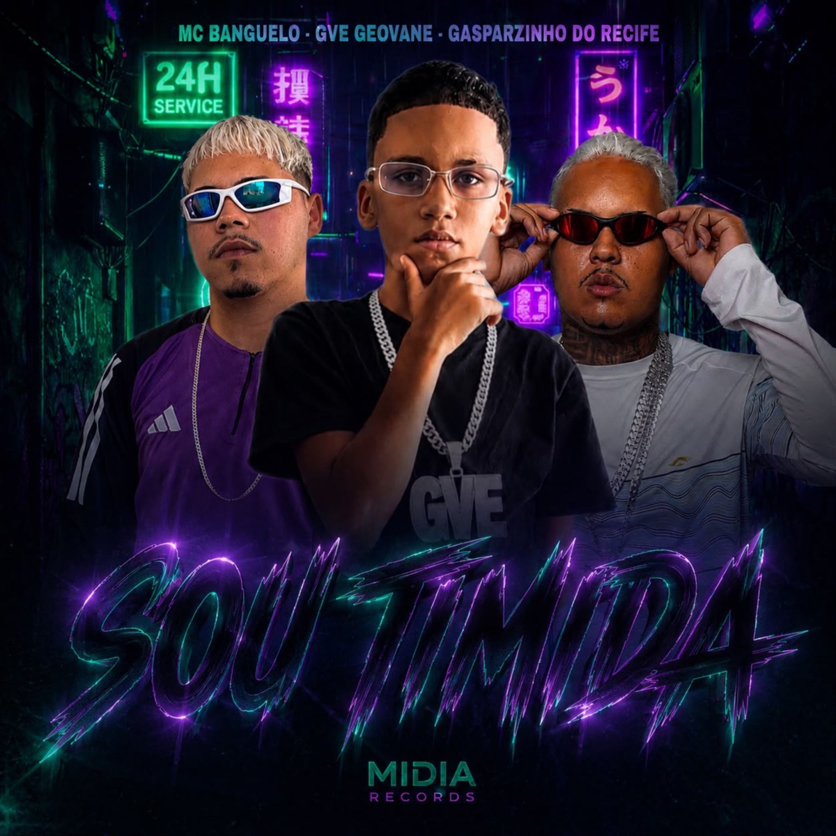 SOU TIMIDA (feat. MC Banguelo) - Single by Gasparzinho do Recife & Gve Geovane album cover