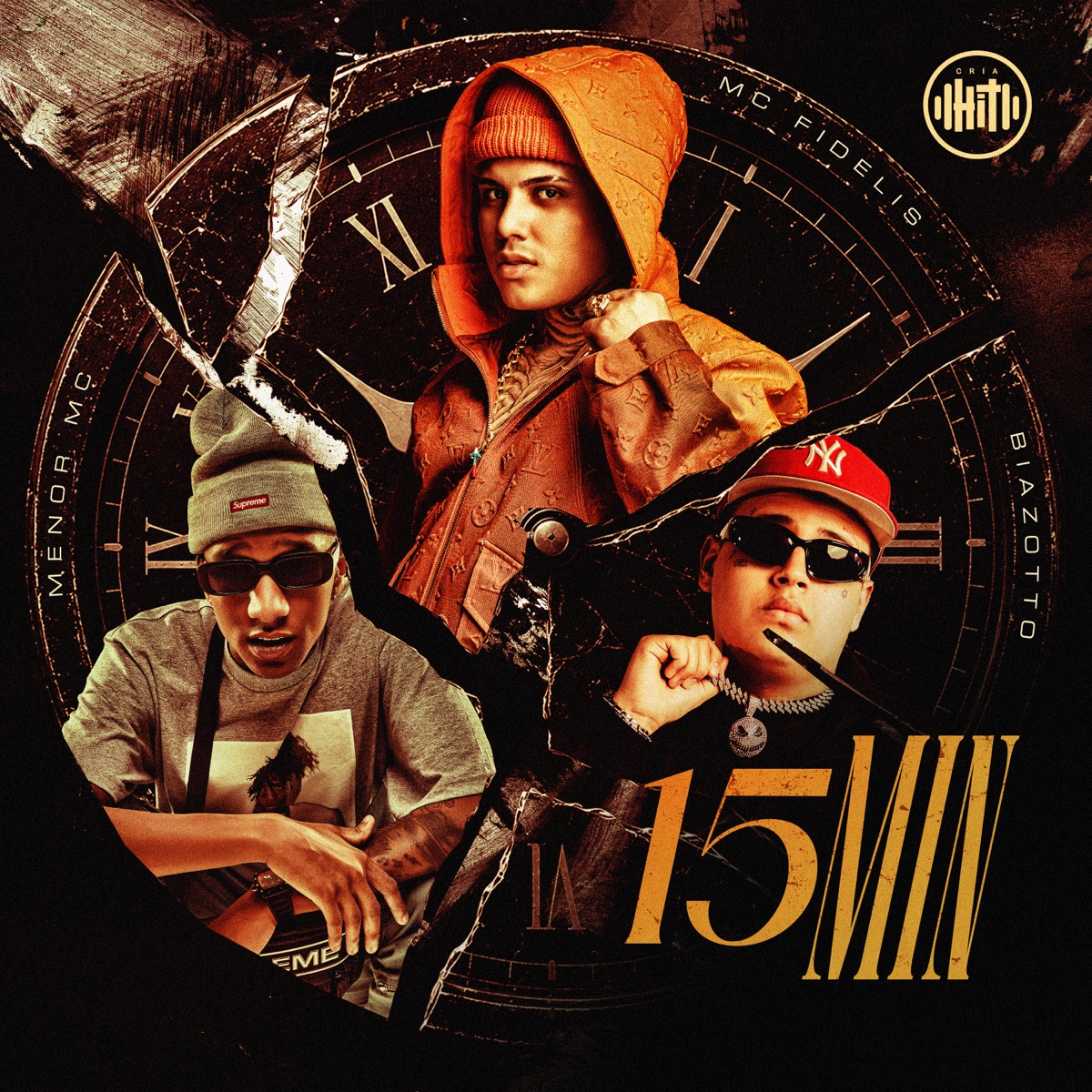 15 Min (feat. Mc Fidelis) - Single by Menor MC album cover