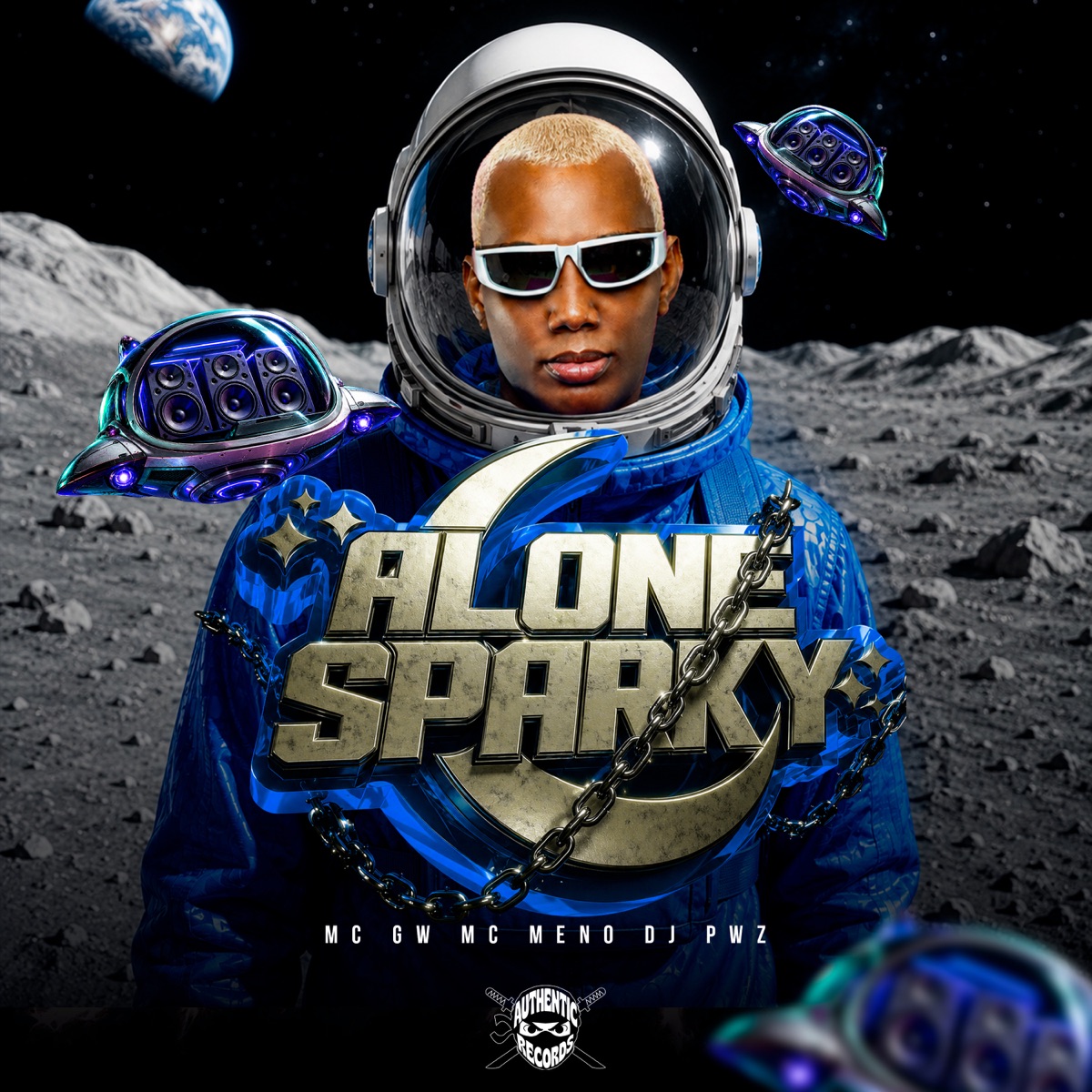 Alone Sparky - Single by Mc Gw & MC Meno album cover