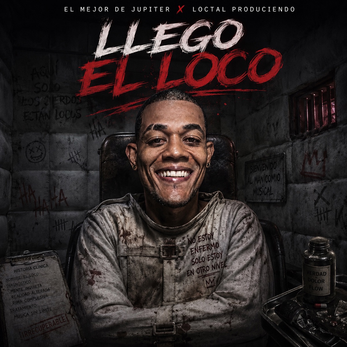Llego El Loco - Single by El Mejor De Jupiter & Loctal produciendo album cover