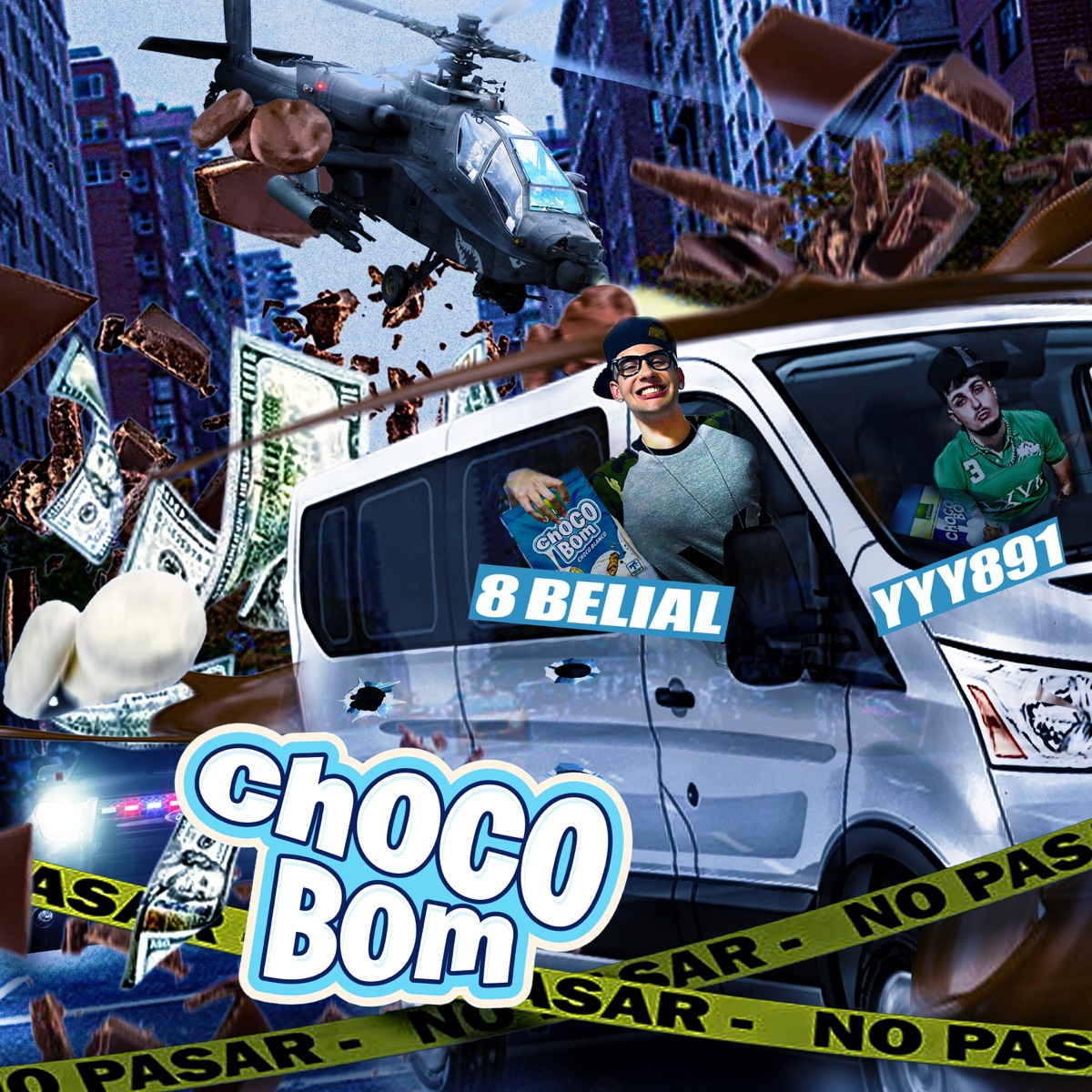 ChocoBom (feat. JOHNNYFUU) - Single by 8belial, yyy891 & Aft3rlife album cover