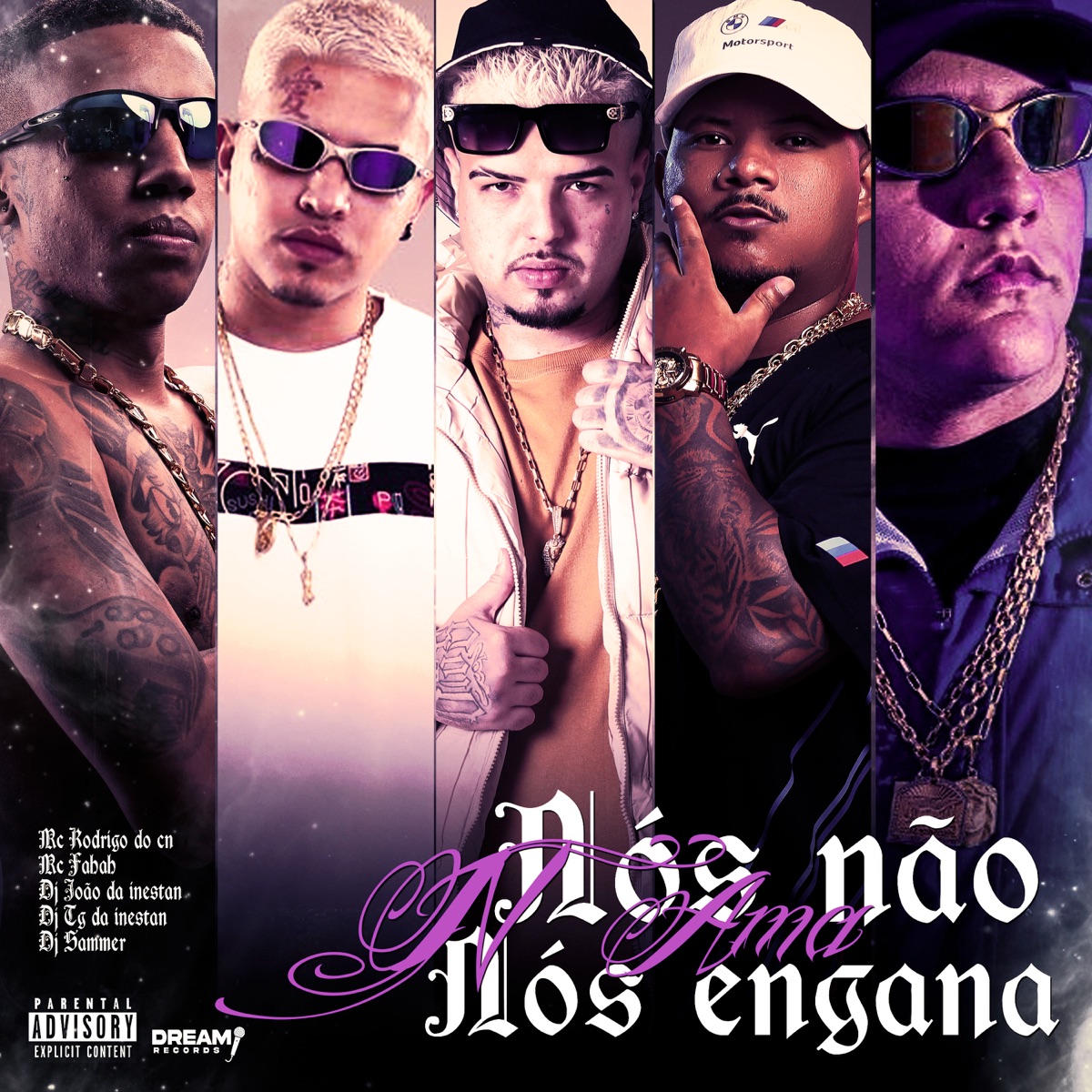Nós não ama, Nós engana (feat. Dj Sammer) - Single by DJ JOAO DA INESTAN, Mc Rodrigo do CN, MC Fahah & Dj Tg Da Inestan album cover
