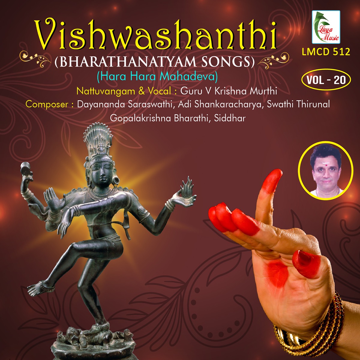 Vishwashanthi, Vol. 20 (Hara Hara Mahadeva) by Guru V. Krishnamurthy album cover