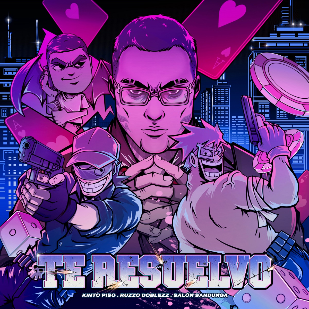 Te Resuelvo - Single by Kinto Piso, Ruzzo Doblezz & Salon Sandunga album cover