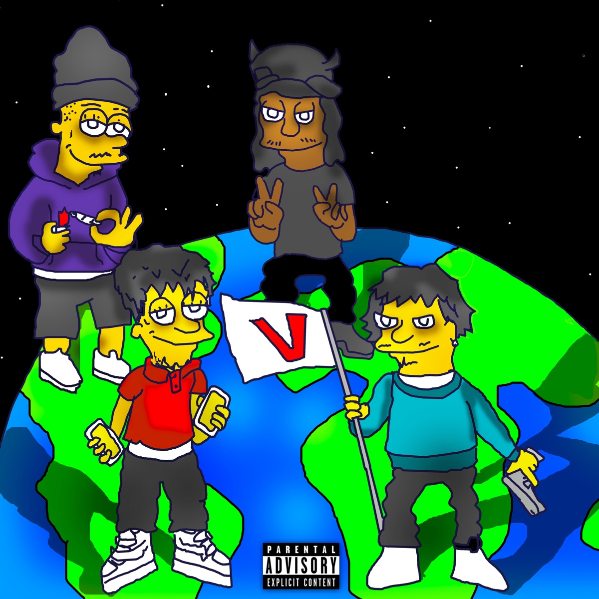 velinda - Single by VRITNI, Joshu Joshu, Doony Graff & moneynumbdapain album cover
