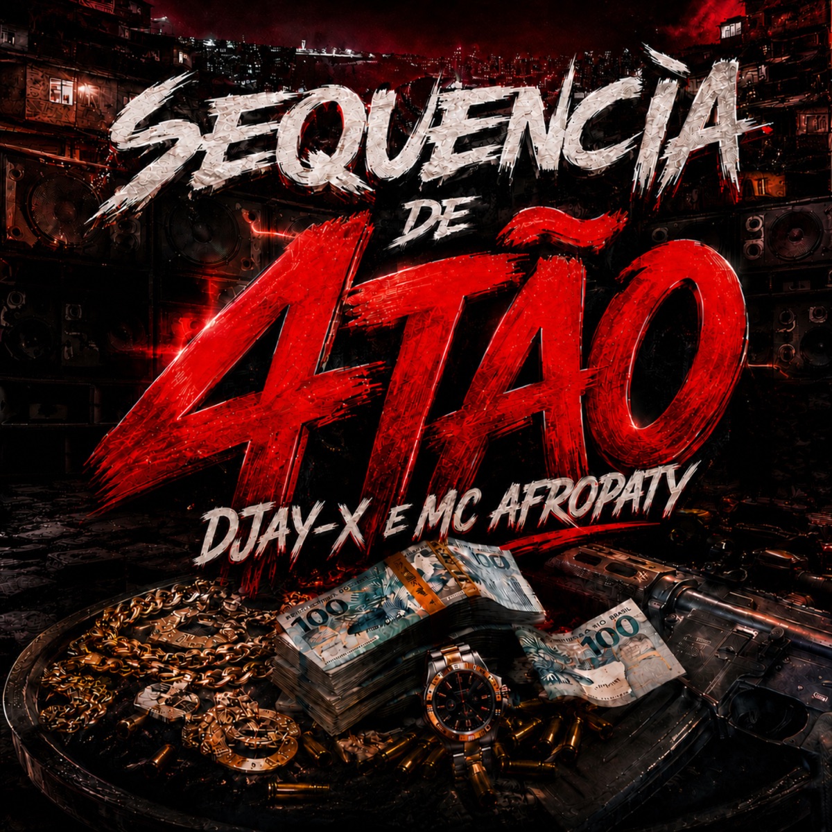 Sequencia de 4Tão - Single by DJay-X & MC Afropaty album cover