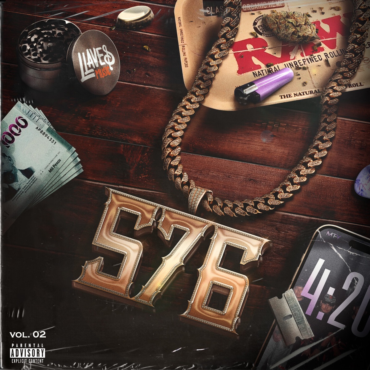 576 Vol. 2 by Los Ilegales de Mty album cover