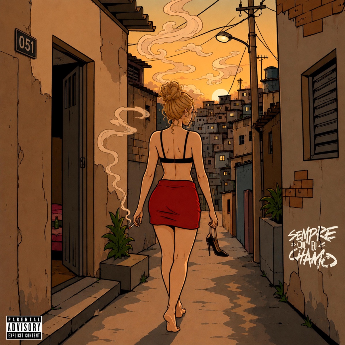 Sempre Que Eu Chamo - Single by Mc Mazinho RS, Mc Pierri, Mc Marcelinho CS & DJ Guizin do Trem album cover